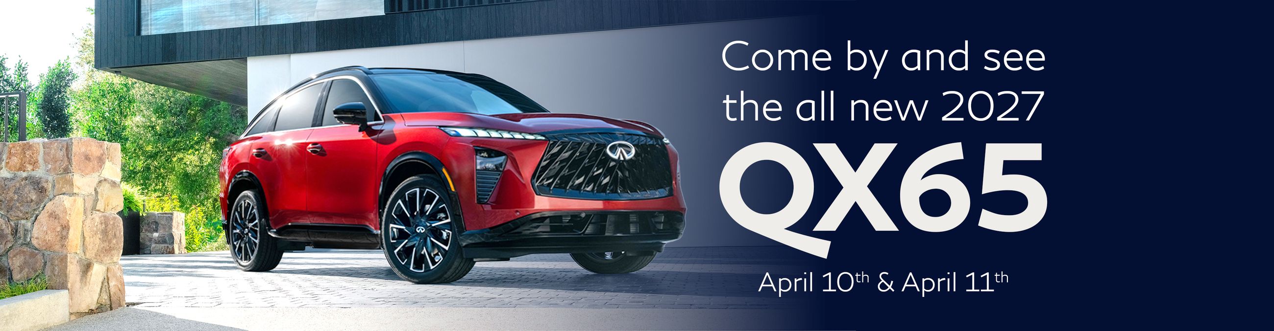 Be The First to See the All-New INFINITI QX65