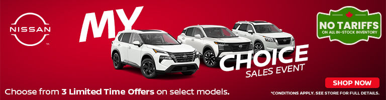 Nissan MyChoice Sales Event