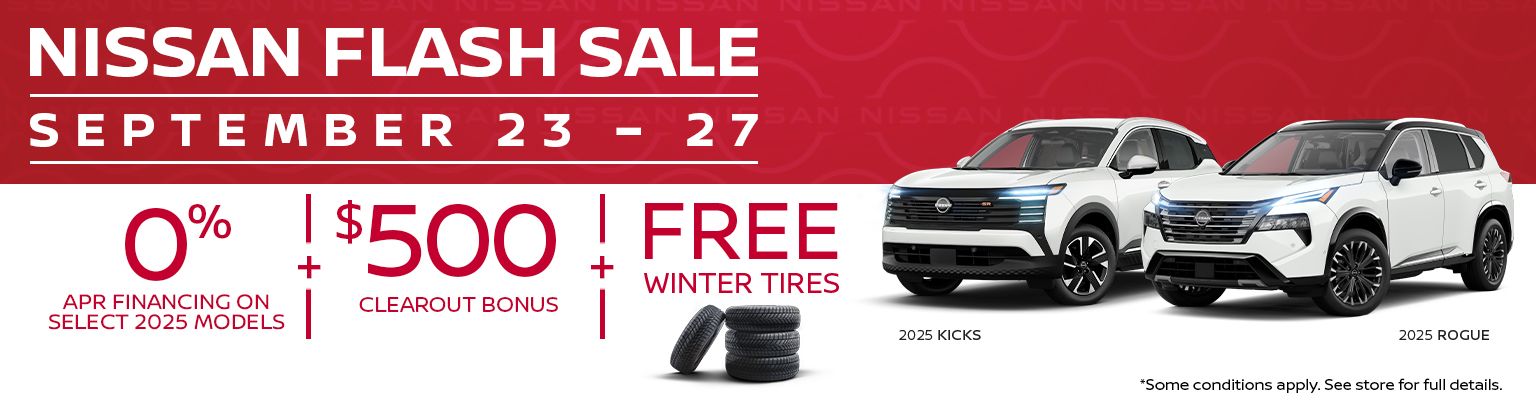 Nissan Flash Sale
