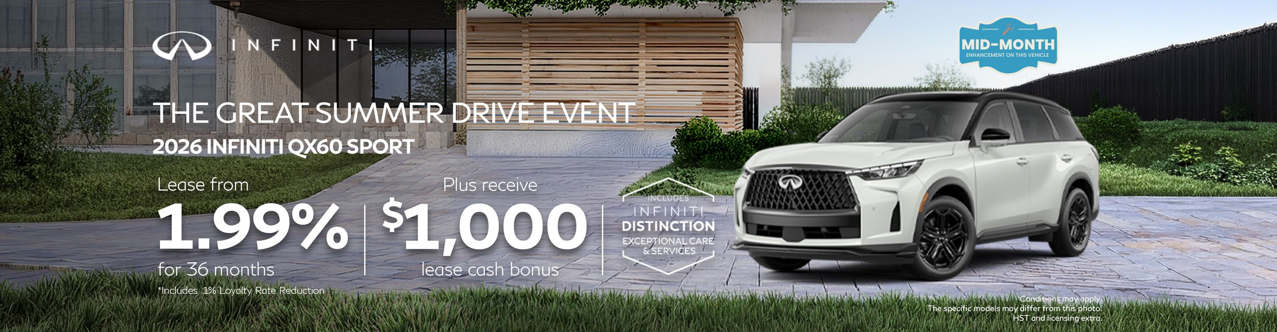 The Great Summer Drive Event - QX60