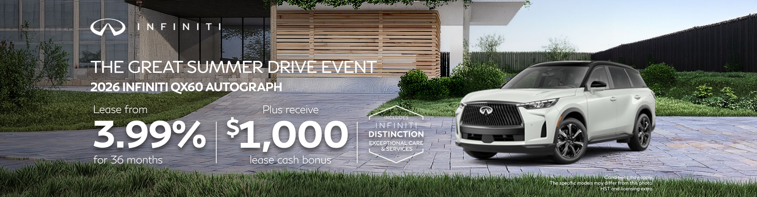 The Great Summer Drive Event - QX60