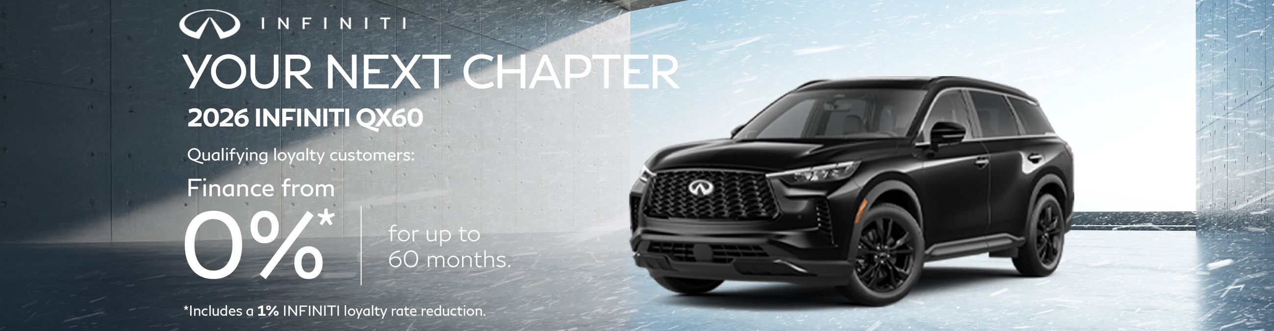 Your Next Chapter Event - QX60