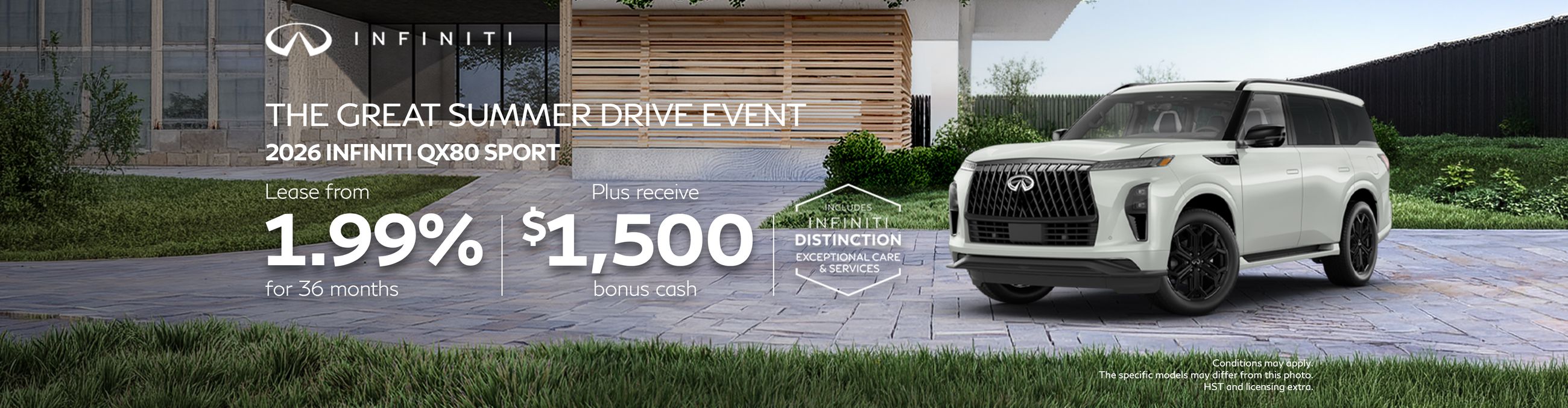The Great Summer Drive Event - QX80