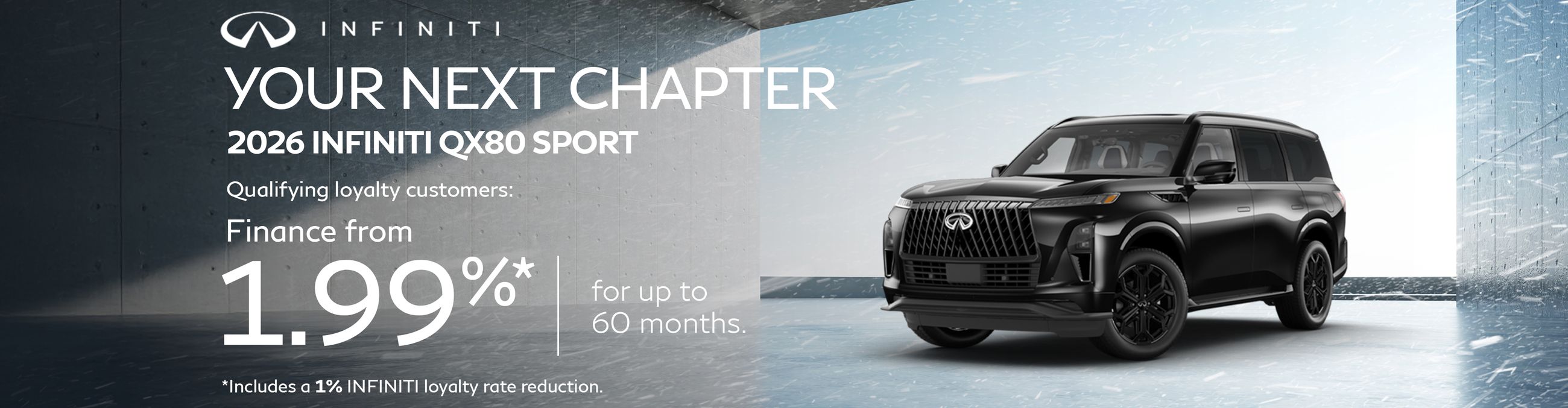 Your Next Chapter Event - QX80
