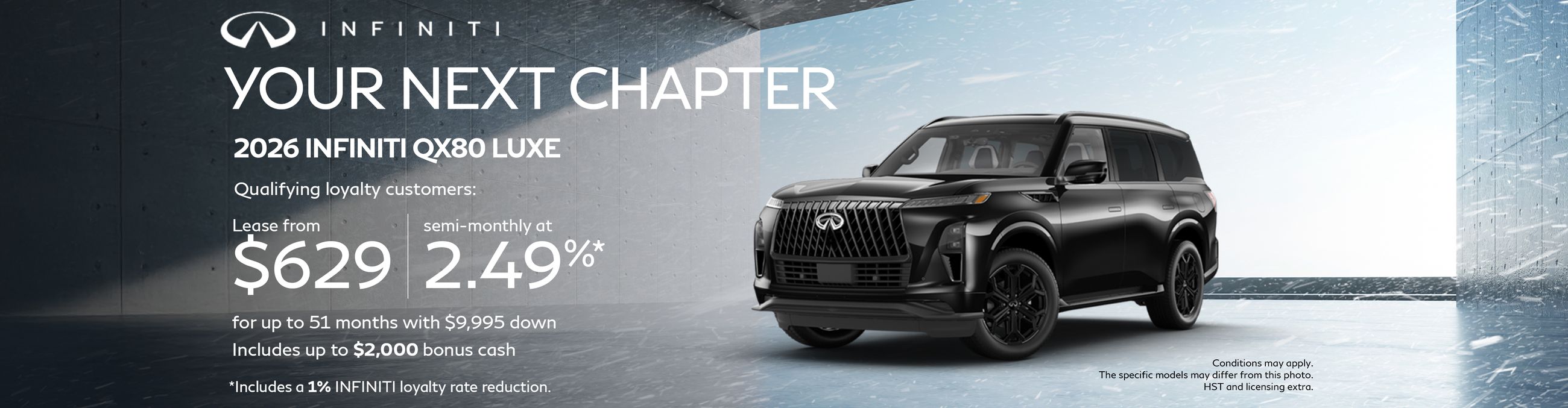 Your Next Chapter Event - QX80