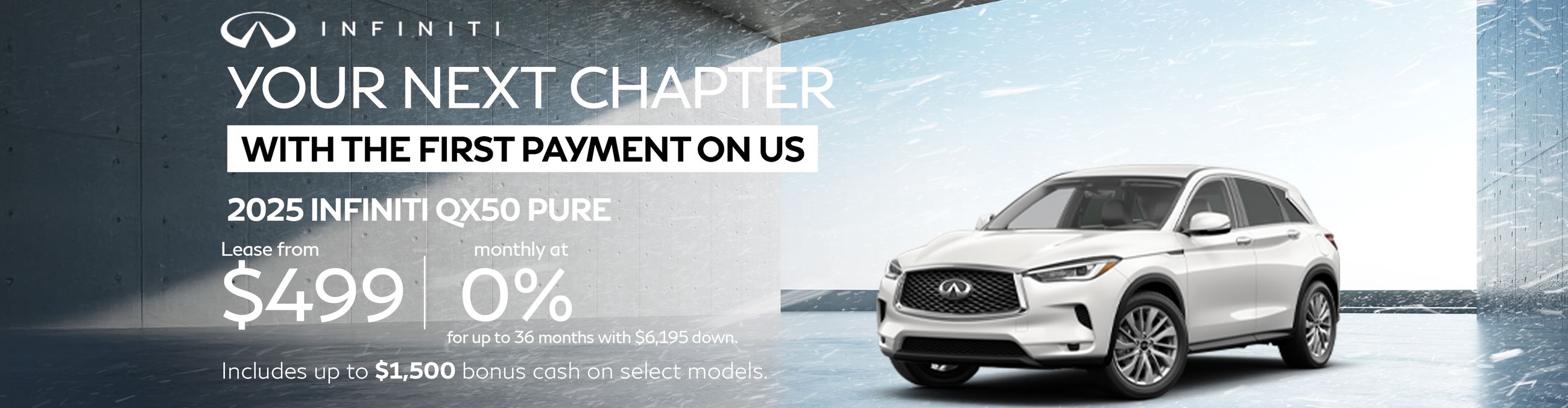 Your Next Chapter Event - QX50