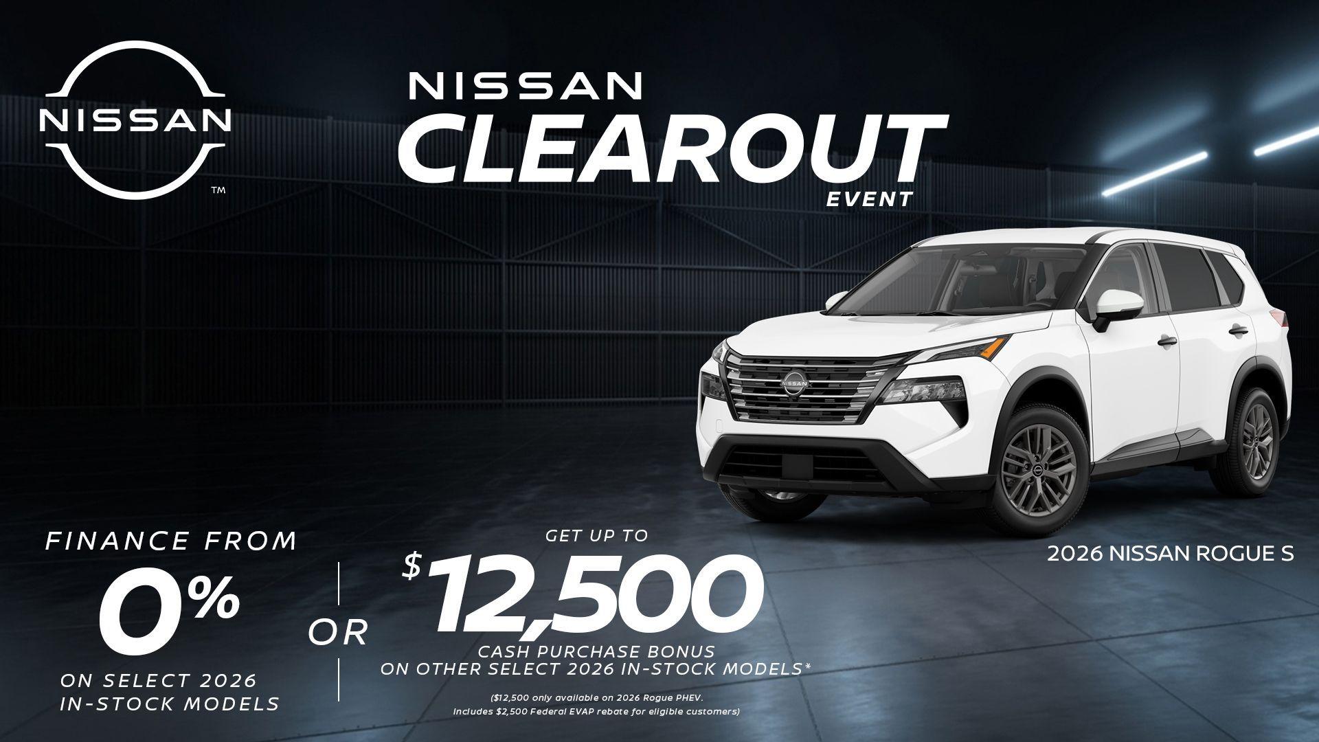 Nissan Clearout Event