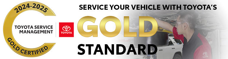 Toyota Canada Gold Service Certification