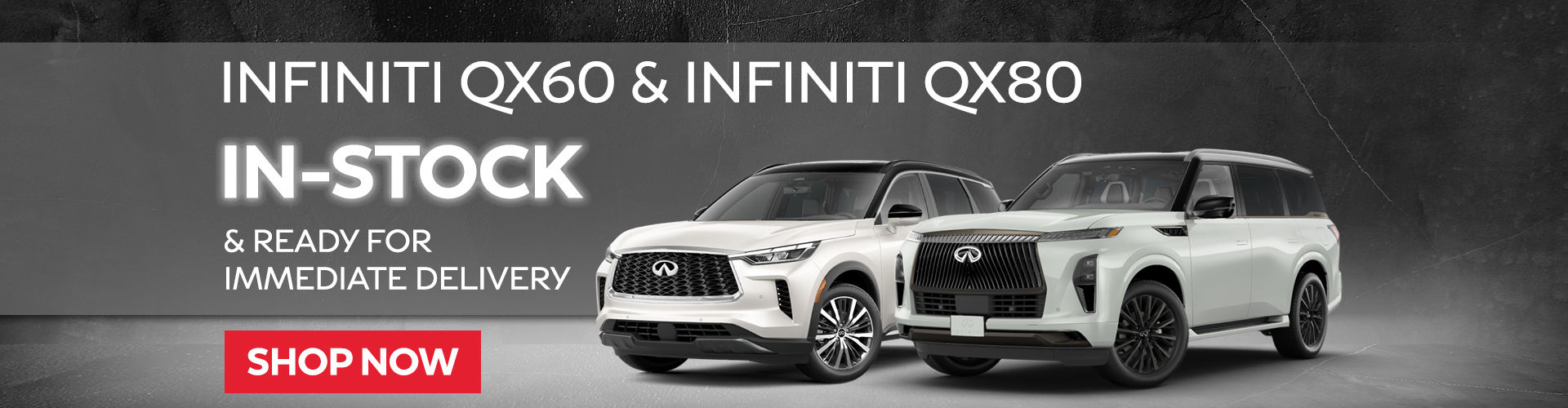 QX60s & QX80s In-Stock