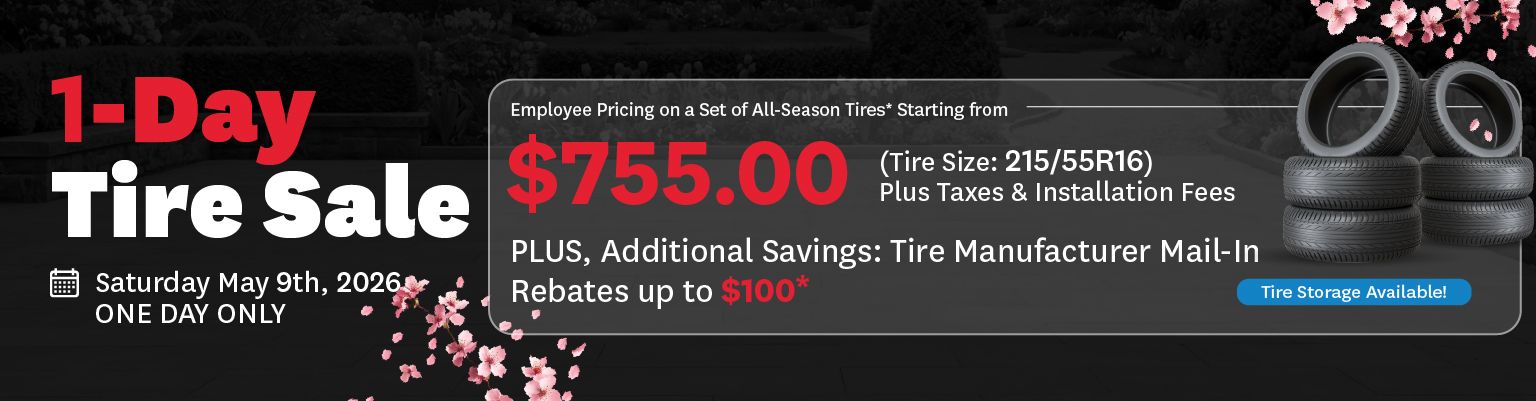 Massive One Day Tire Sale