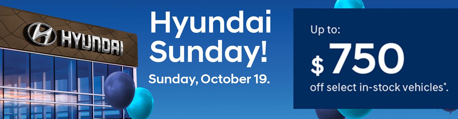 Hyundai Sunday Sales Event