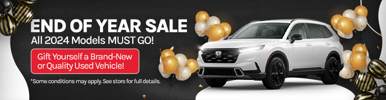 End of Year Sale - Honda