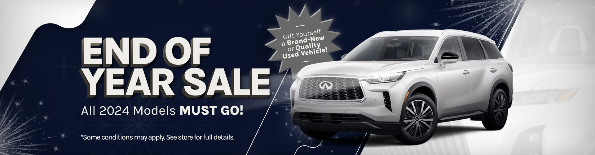 End of Year Sale - INFINITI