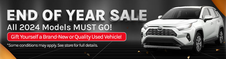 End of Year Sale - Toyota