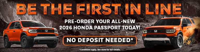 Pre-Order 2026 Honda Passport