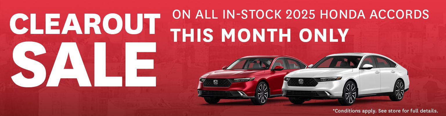 Accord Clearout Sale