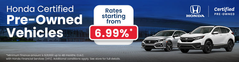 Certified Pre-Owned Rate