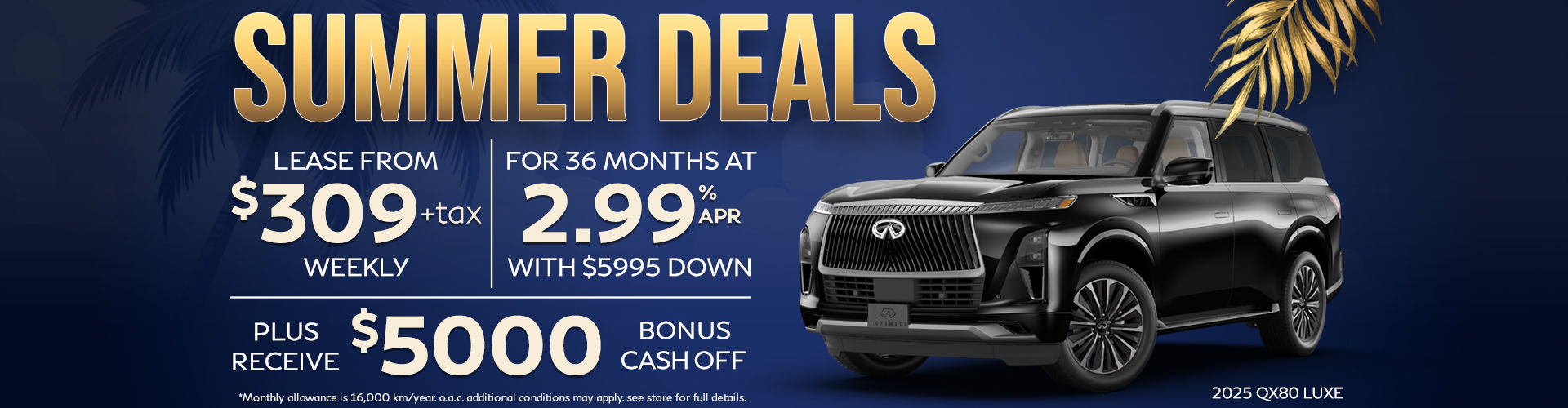 Summer Deals - 2025 QX80