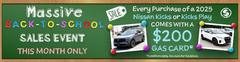 Back-To-School Sales Event