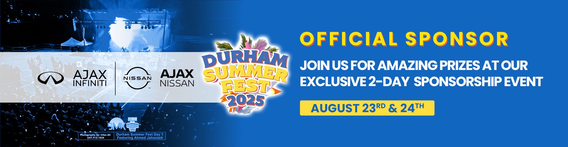 Durham Summer Fest Sponsorship