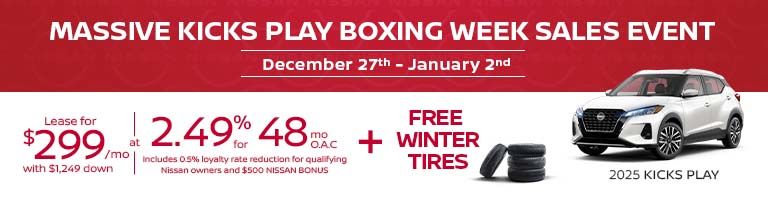 Massive Kicks Play Boxing Week Sales Event