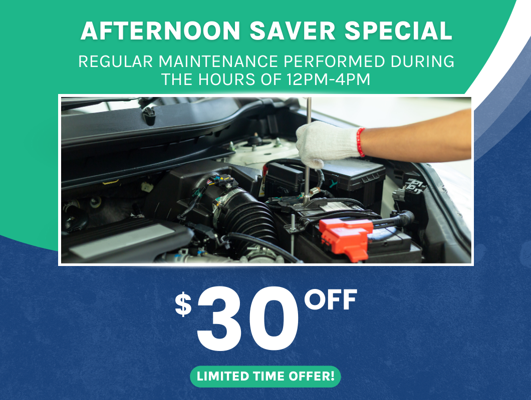 Afternoon Saver Special