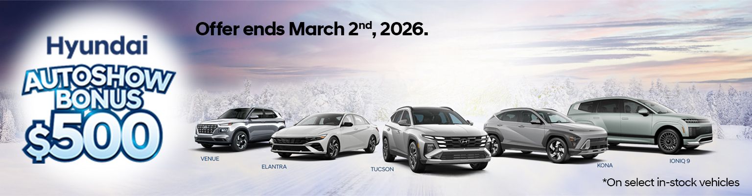 Hyundai Autoshow Bonus