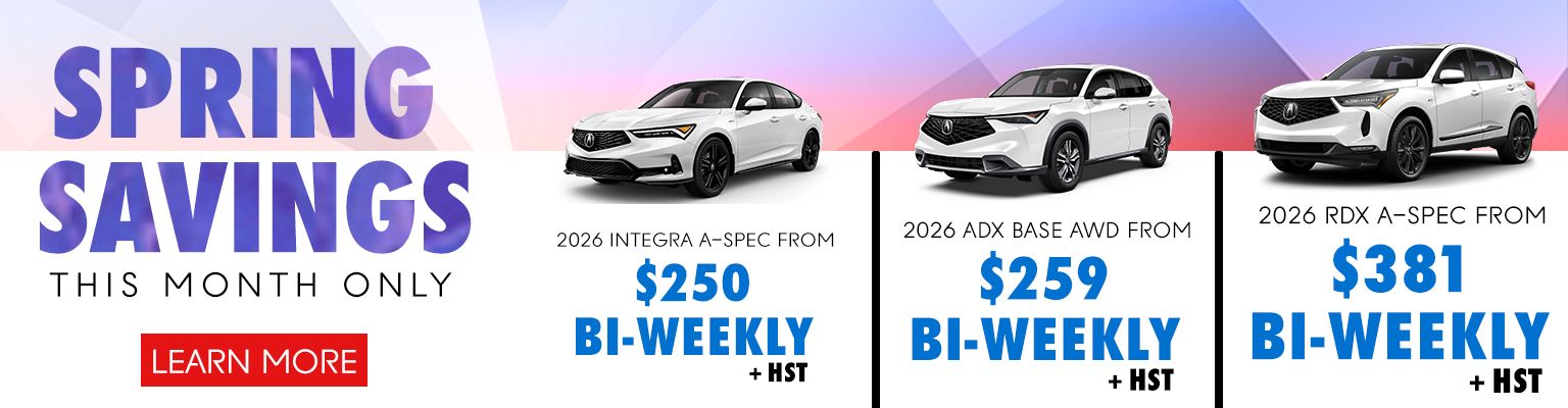 Spring Savings Acura Pickering