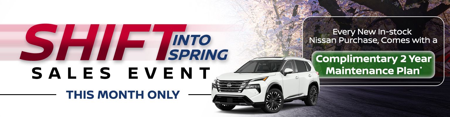 Shift Into Spring Sales Event