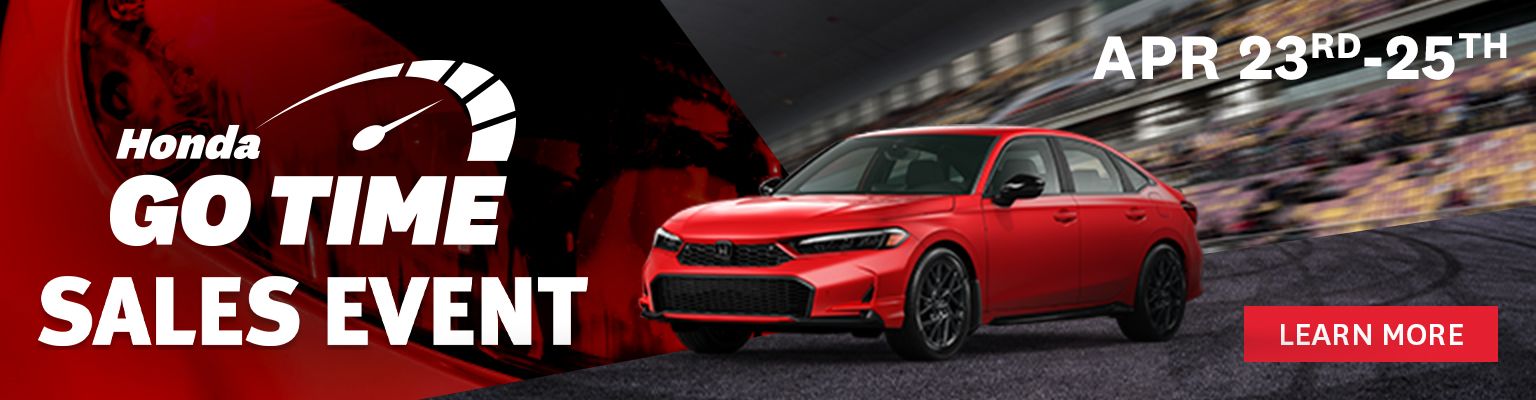 3 Day Honda Go Time Sales Event