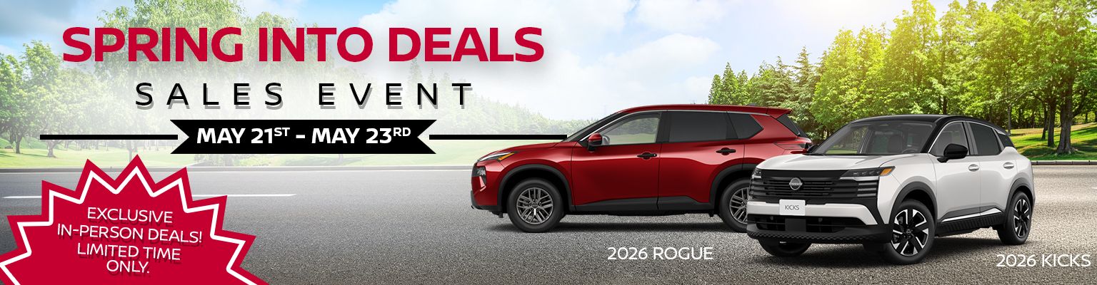 Spring Into Deals Sales Event