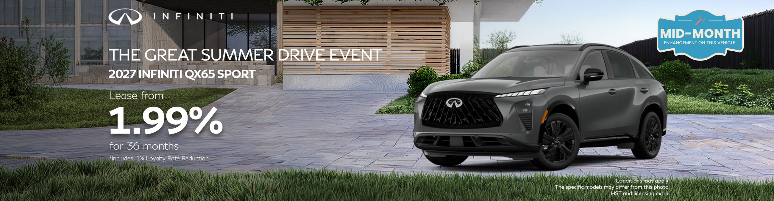 The Great Summer Drive Event - QX65