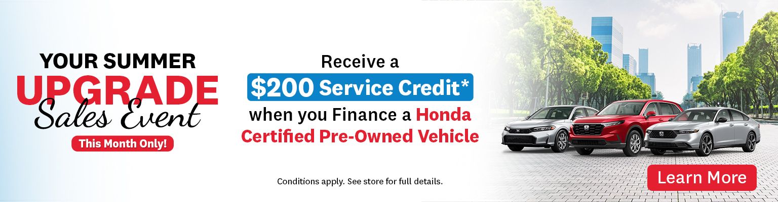 Summer Upgrade Sales Event