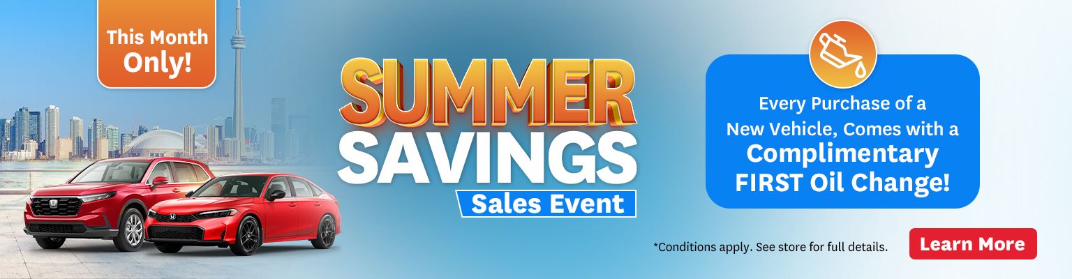 Summer Savings Sales Event