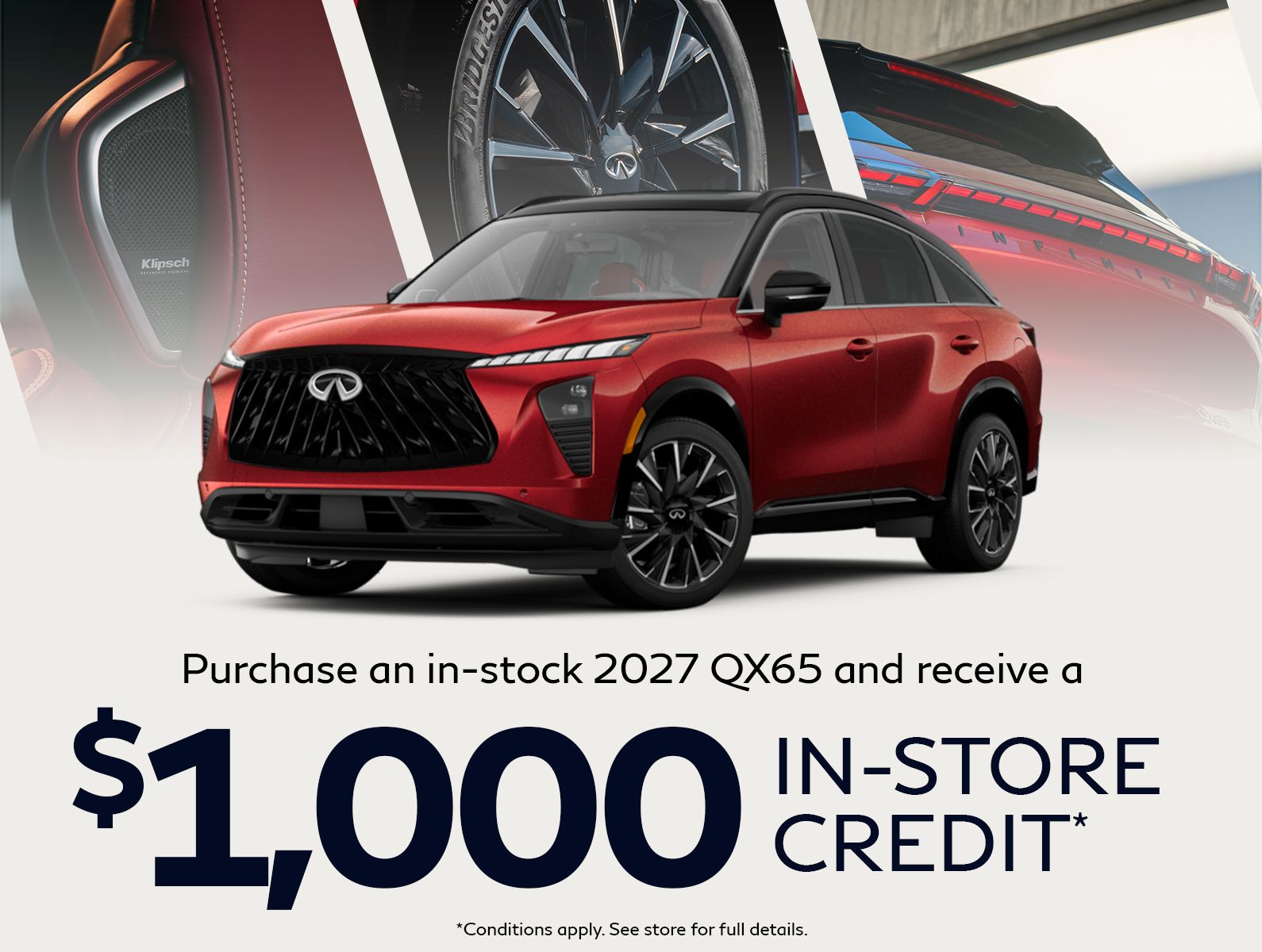 INFINITI QX65 Offer