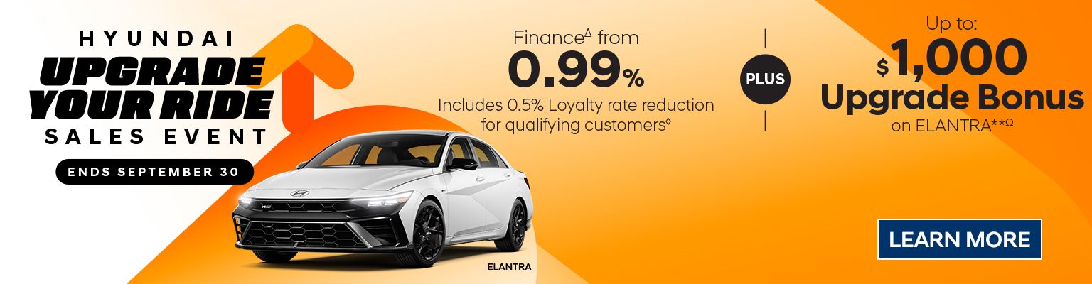 Upgrade Your Ride Event - ELANTRA