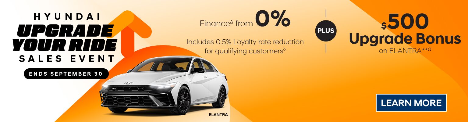 Upgrade Your Ride Event - ELANTRA