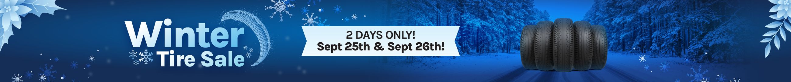 2-Day Winter Tire Sale