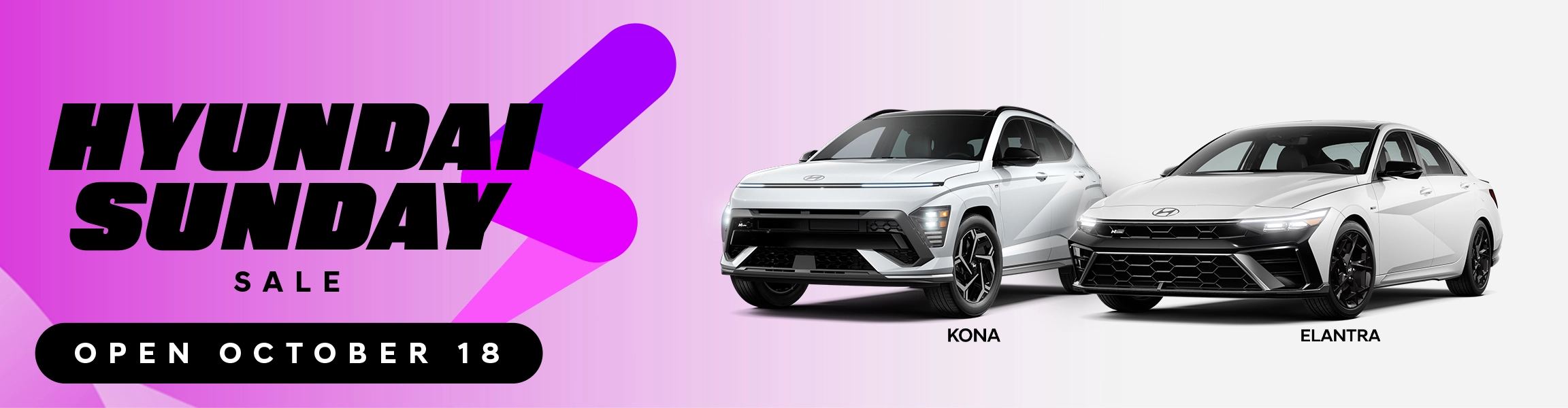 Hyundai Sunday Sales Event