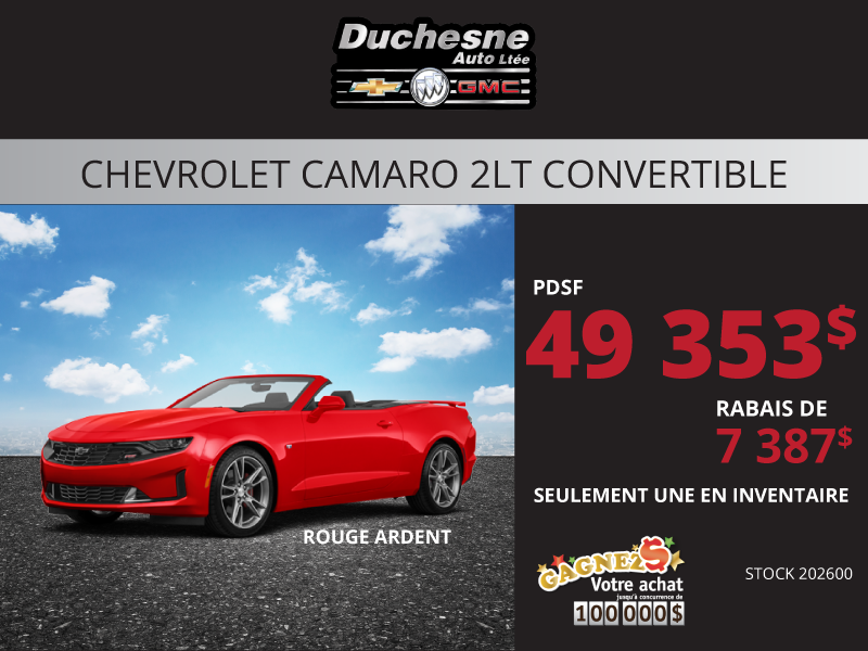 2020 Chevrolet Camaro