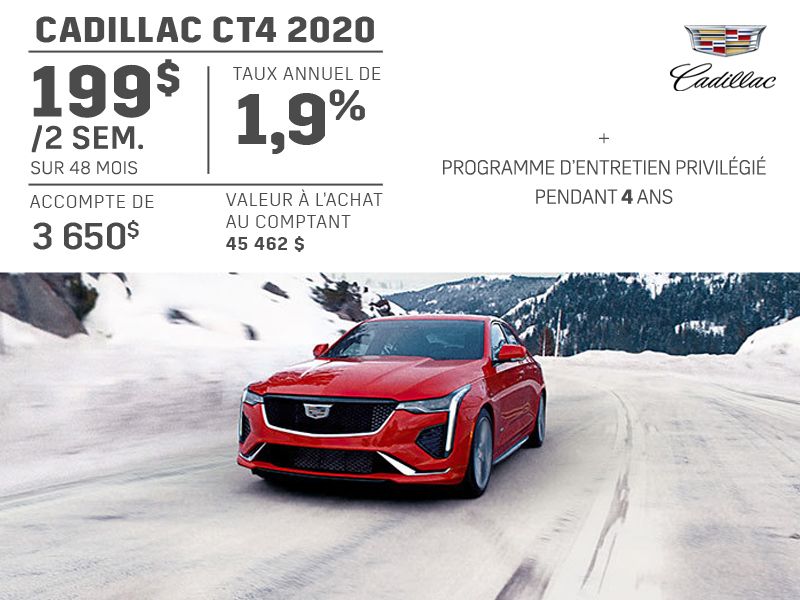 Cadillac CT4 2020
