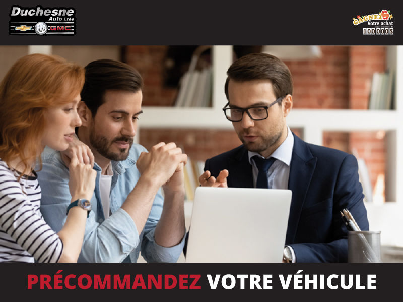 Précommandez votre véhicule