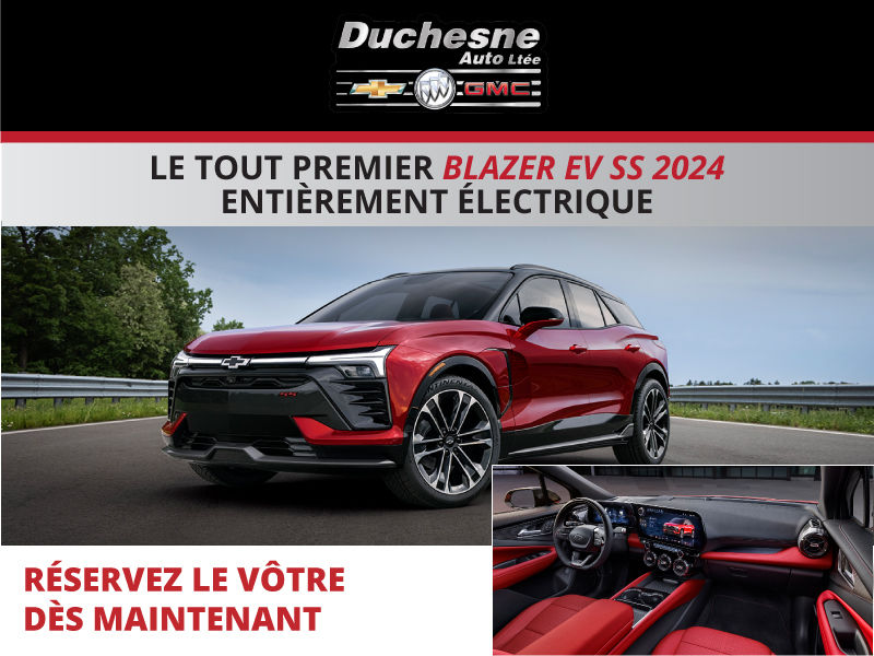 Le tout premier Blazer EV SS 2024 entièrement électrique