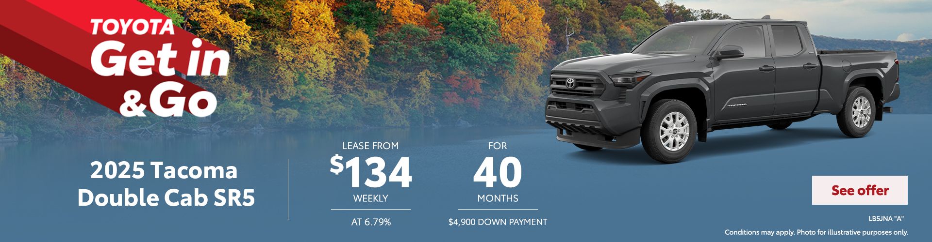 2025 Toyota Tacoma Double Cab SR5