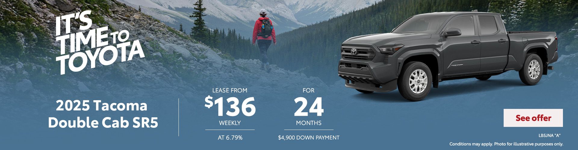 2025 Toyota Tacoma Double Cab SR5