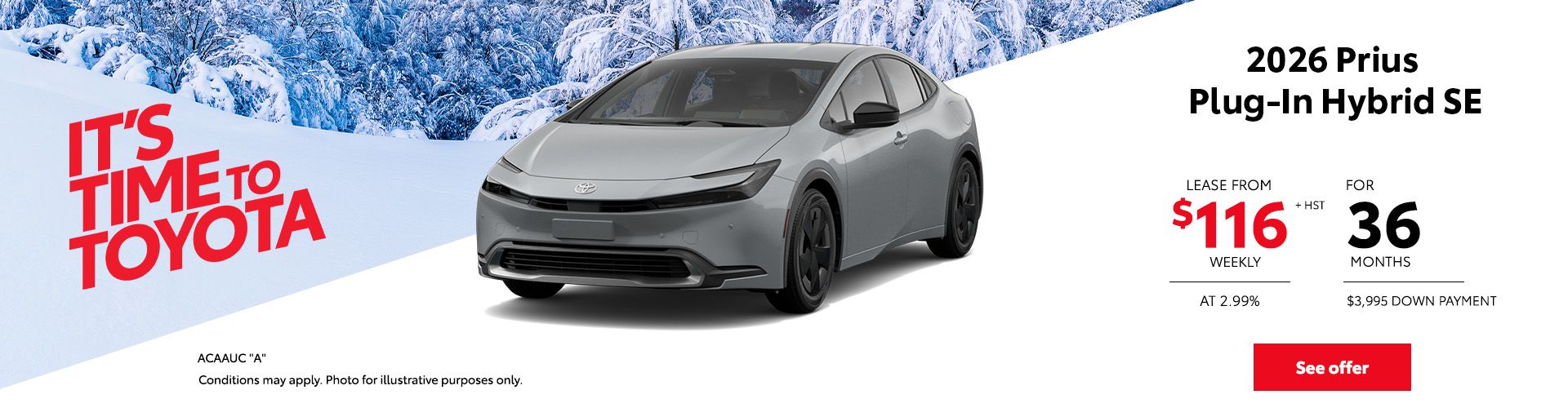 2026 Prius Plug-in Hybrid SE