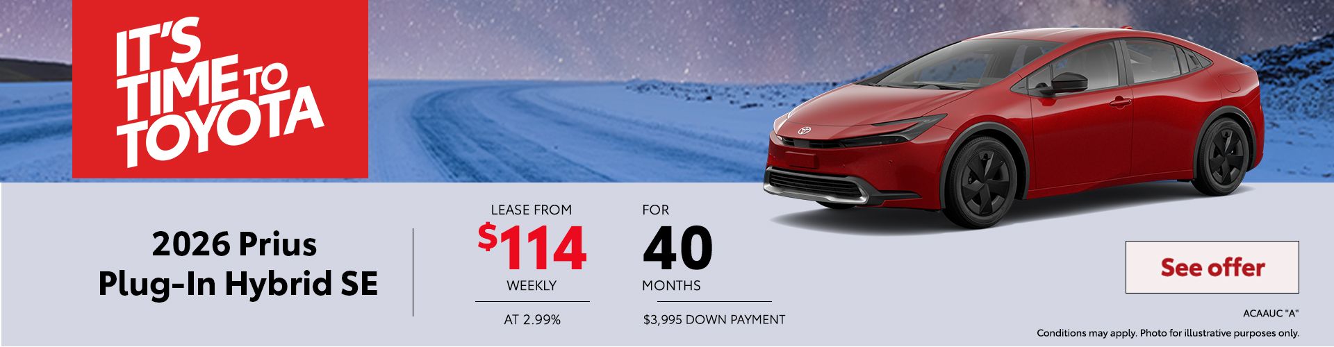 2026 Prius Plug-In Hybrid SE