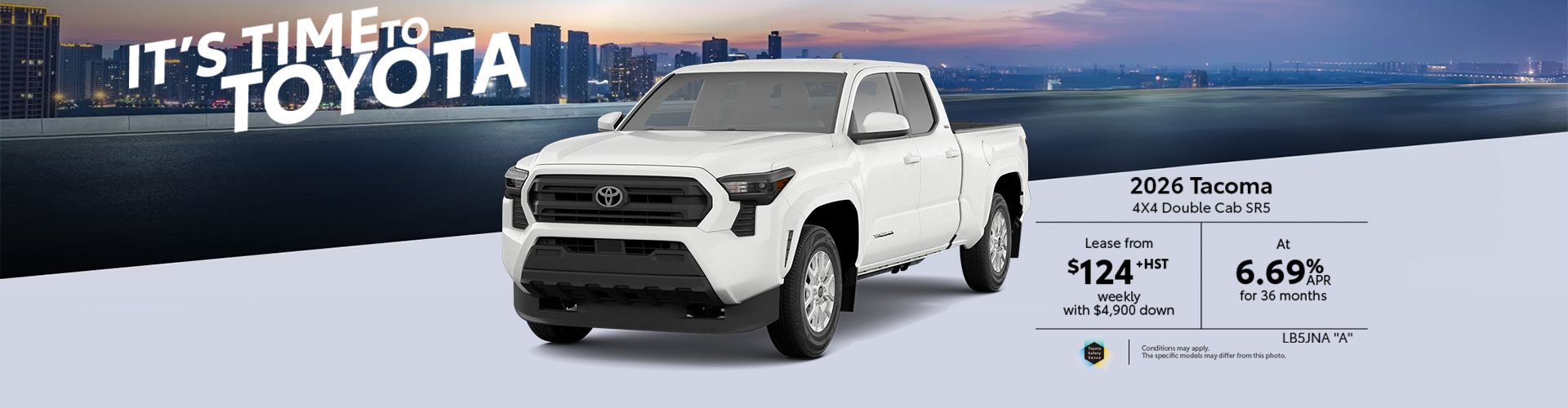 2026 Tacoma Double Cab SR5