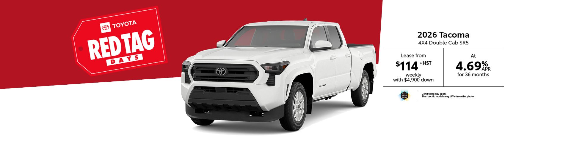 2026 Tacoma 4X4 Double Cab SR5