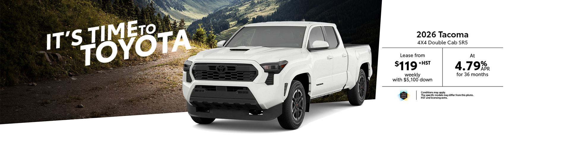 2026 Tacoma 4X4 Double Cab SR5